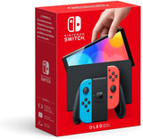 Nintendo Switch Console - OLED Neon Blue/Neon Red