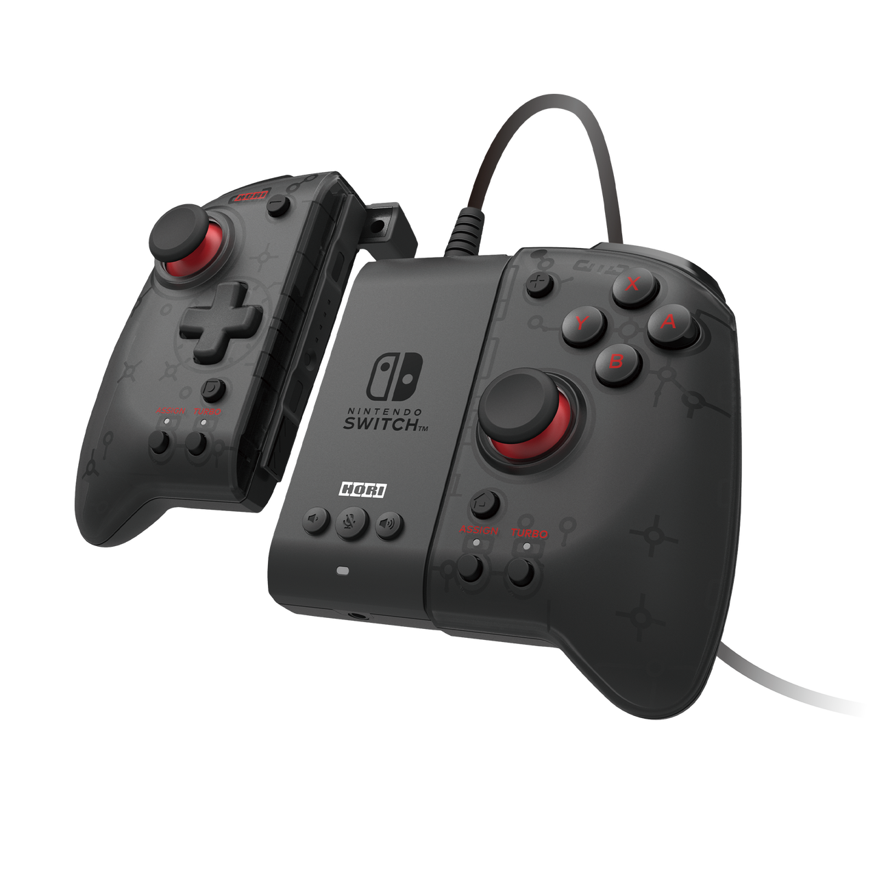 Hori Split Pad Pro Attachment Set For Nintendo Switch