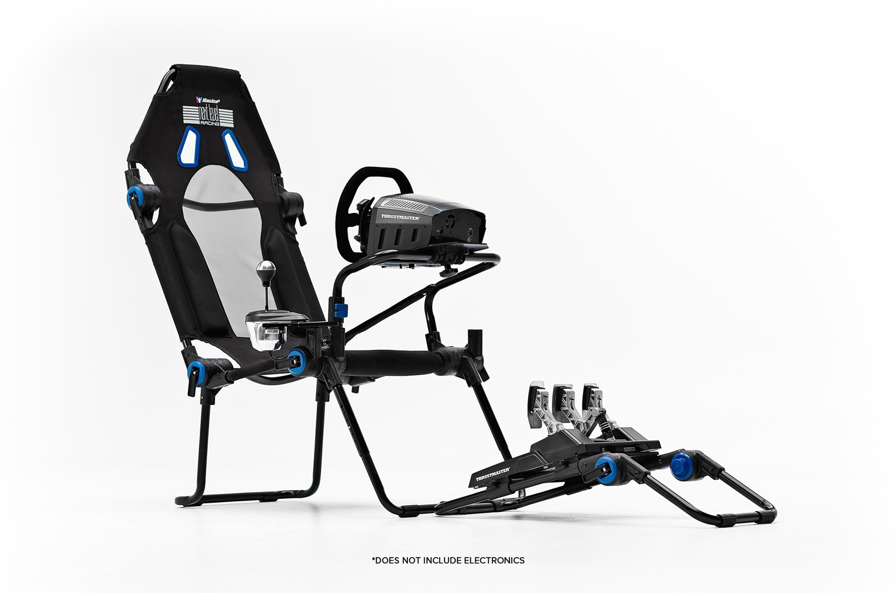 Next Level Racing F-GT Lite Formula and GT Foldable Simulator Cockpit iRacing Edition